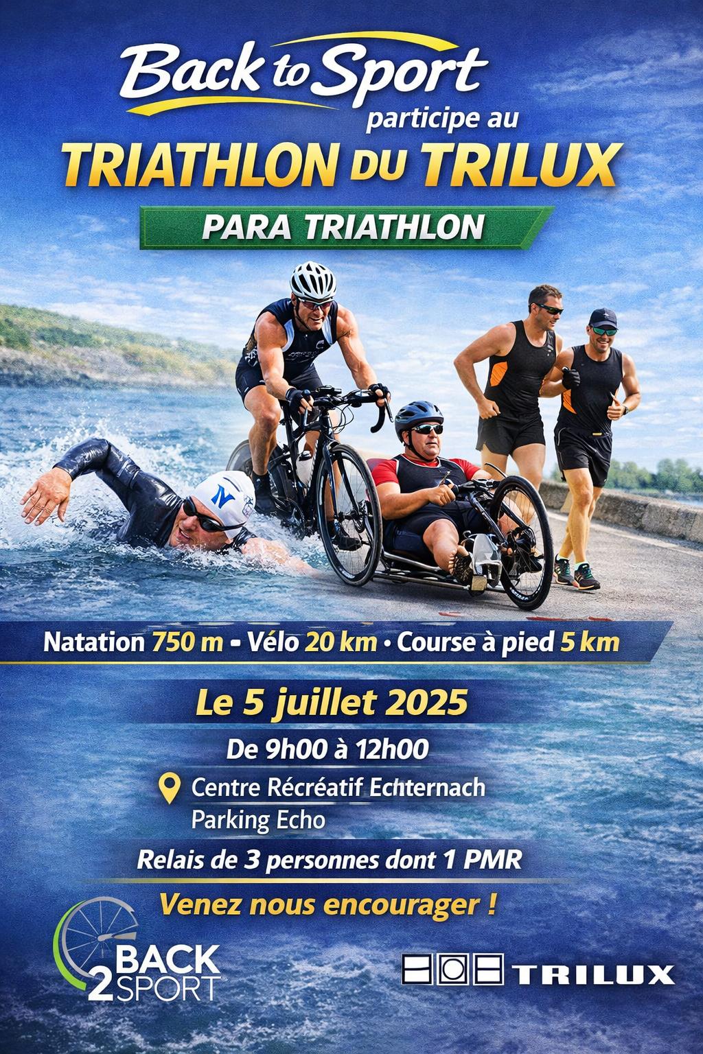 Poster Para Triathlon